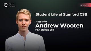 Whats the best thing about Stanfords MBA Program Hear from MBA Alum Andrew Wooten  Student Life [upl. by Hallagan]