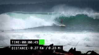 Surfing the Distance  Robby Naish Surfs Pavones Costa Rica [upl. by Osi537]