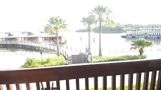 Disneys Polynesian Village Resort lake view [upl. by Mosra]