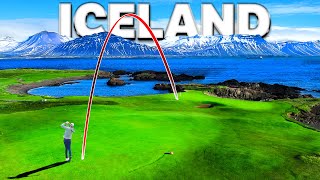 Playing Arctic Golf in Iceland Unforgettable Bucket List Adventure with Insane Views [upl. by Ciredor939]