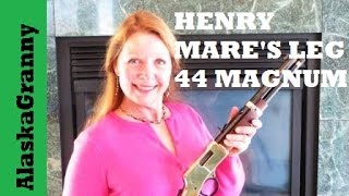 Henry Mares Leg 44 Magnum H006 Gun Review [upl. by Gabbey]