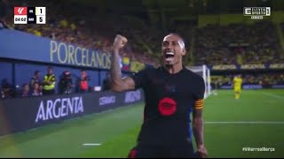 Villarreal Vs Barcelona 15 All Goals Results amp Extended Highlights 21092024 [upl. by Hseyaj5]