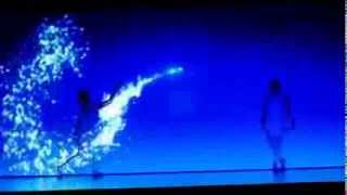 MUST SEE Projection Ballet  dancing routine lighting effects fx using projection DMX [upl. by Beeck]