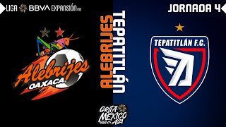 Resumen  Alebrijes 2  3 Tepatitlán  Jornada 4  Grita México A21  Liga BBVA Expansión MX [upl. by Aushoj]