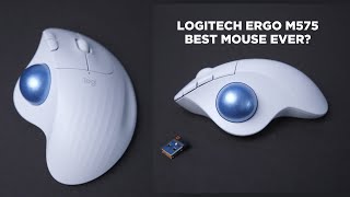 Logitech Ergo M575 Review Best Mouse to Eliminate Wrist Pains amp More [upl. by Sirromed]