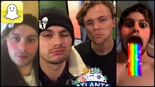 5 Seconds of Summer  Snapchat Video Compilation 2015 4 [upl. by Oidgime564]