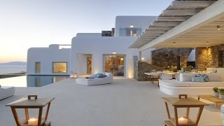 Sumptuous 9Bed 9Bath Mykonos Villa Titos  Ideal for 18 Guests  5Star Stay Experience [upl. by Hibbs47]