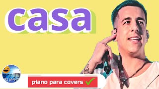 DESAFIO MUSICAL FAÇA O SEU COVER DE quotCASAquot FERNANDO DANIEL ACOMPANHAMENTO DE PIANO 🎹🎤 yESpIANO [upl. by Nylyram]