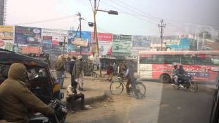 Driving through Palwal India [upl. by Ihana]