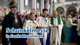 Schunkelmesse 2024 in St Maximilian mit der Narrhalla München und Pfarrer Rainer Maria Schießler [upl. by Crispa]