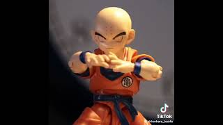 Dragon Ball Sh Figuarts Krillin Stop Motion dragonball stopmotion [upl. by Altis52]