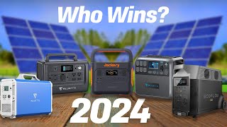 Best Solar Generators 2024 don’t buy one before watching this [upl. by Vasileior540]