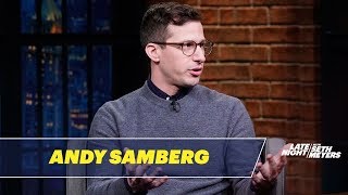 Andy Samberg Is Best Friends with Seths Writers [upl. by Dimitris495]