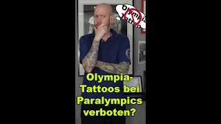 Olympia Tattoos bei Paralympics verboten LastMinute Entscheidung des paralympischen Komitees [upl. by Ardnassela]