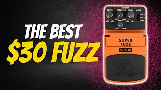 This should be your first fuzz Behringer SF300 Super Fuzz Demo [upl. by Eelrefinnej]