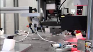 ITW Morlocks GmbH  MDX 100 Pad Printing Video [upl. by Nalyorf]