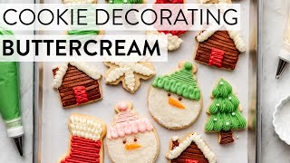 Cookie Decorating Buttercream  Sallys Baking Recipes [upl. by Jena]