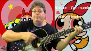 Learn to Play The Powerpuff Girls Ending Theme Key  C Major [upl. by Coplin]