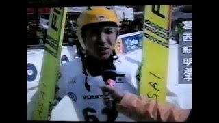 葛西紀明 1999年 プラニツァ最終戦 シーズン6勝目 [upl. by Barrow583]