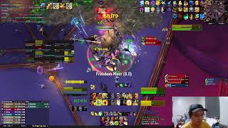 Mythic Queen Ansurek Prog Nerubar Palace Ret Paladin PoV TWW 1105 [upl. by Legnaros]