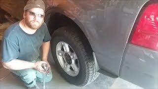 Wheel Bearing Replacement On Ford Explorer [upl. by Ynohtnaeoj786]