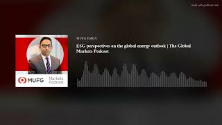 ESG perspectives on the global energy outlook  The Global Markets Podcast [upl. by Pegasus]