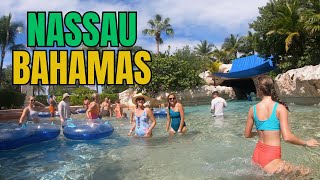 RAPIDS RIVER WATER RIDE Atlantis Resort in Paradise Island Bahamas NASSAU BAHAMAS 4K [upl. by Voltmer]