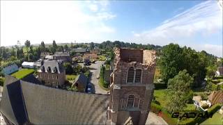 Orages les dégâts du clocher de Greuville vus dun drone Témoin BFMTV  2907 [upl. by Aneeg]