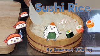 Unlock the Secrets Mastering Sushi Rice Cooking English version [upl. by Sweatt]