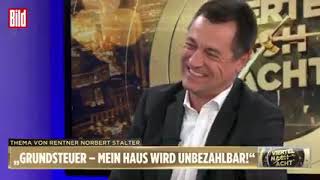 GrundsteuerSchock „Mein Haus wird unbezahlbar“  Norbert Stalter bei Viertel nach Acht BILD [upl. by Ydarg]