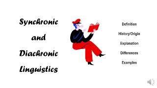 Synchronic Vs Diachronic Linguistics  Synchrony and Diachrony  Origin  Explanation  Examples [upl. by Nivlad519]