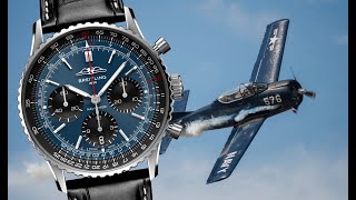 THE NEW NAVITIMER Breitling Navitimer B01 Chronograph 41 mm Blue AB0139241C1P1 [upl. by Htebaras124]