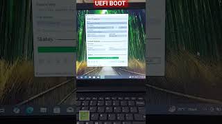 UEFI BOOT  WINDOWS 10  BOOTABLE USB IN GPT shorts hp [upl. by Bussey]