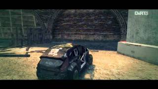 DiRT 3 TUTORIAL  POWER STATION ZONE 3  BIG CRANES [upl. by Hattie]