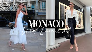 WHAT I WORE amp DID IN MONACO  Lilysilk Haul amp Try On [upl. by Willetta]