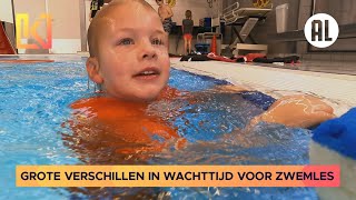 Grote verschillen in wachttijd voor zwemles soms twee jaar wachten door tekort aan instructeurs [upl. by Airamahs818]