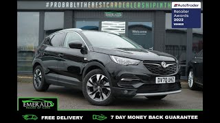 2020 70 VAUXHALL GRANDLAND X 12 SRI NAV 5D 129 BHP DV70UHZ [upl. by Marylou]