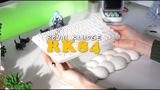 Royal Kludge RK84 in 2024  Latency Mods Sound Test [upl. by Enilekaj543]