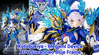 Megami Device  AUV Susanowo Blue Frame  Kotobukiya [upl. by Alled]