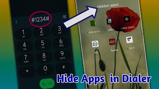 How To Hide Apps In Dialer In Realme OppoVivoRedmi amp Samsung Phones [upl. by Mikah]