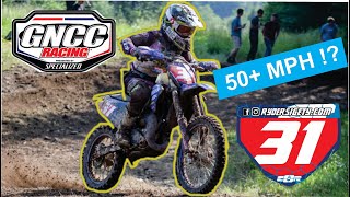 Snowshoe 2022 GNCC Highlights GoPro 50mph Crash but walks away Ryder Sigety YZ85 Youth Kids Racing [upl. by Enialem376]