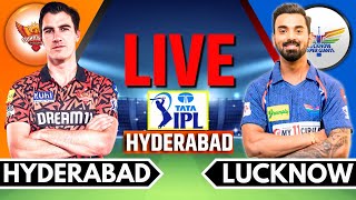 IPL 2024 Live SRH vs LSG Match 57  IPL Live Score amp Commentary  Hyderabad vs Lucknow Live Match [upl. by Rudie]