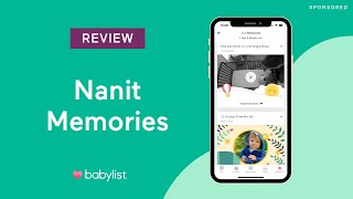 Nanit Memories Review  Babylist [upl. by Azilanna]