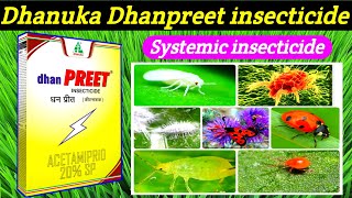 dhanpreet insecticidedhanuka agritechAcetamiprid20SPdhanpreet insecticide price dose workresult [upl. by Artur]