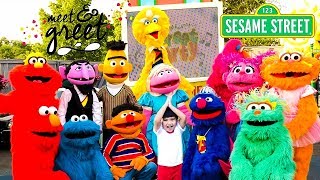 Sesame Street Theme Song  Characters Meet amp Greet [upl. by Nair]