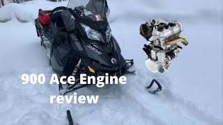 Skidoo 900 ace engine review and acceleration tests [upl. by Lynnelle]