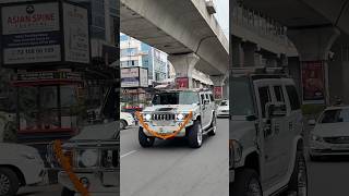 Hummer H2 In India 🇮🇳 [upl. by Orthman482]