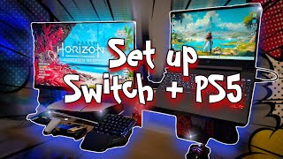 Set Up Gamer con Laptop HP Victus Switch Oled y Ps5 Slim [upl. by Eniruam]