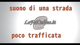 Suono Rumore del Traffico per Rilassarsi Dormire 8h Traffic Sound for Relax and Sleep [upl. by Bradstreet]