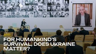 For Humankind’s Survival Does Ukraine Matter Yuval Harari Anne Applebaum [upl. by Alue201]